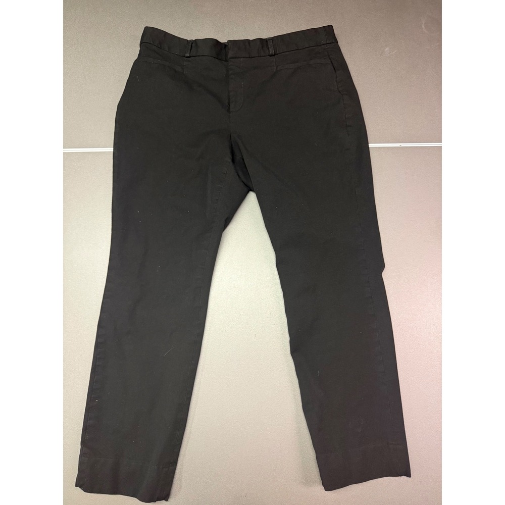 Banana Republic  Curvy Pants Black Ankle Stretch Dress Trousers 14 career office